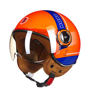 <span class=keywords><strong>Casco</strong></span> de moto de cara abierta para <span class=keywords><strong>mujer</strong></span>, nuevo, 2023, <span class=keywords><strong>Vintage</strong></span>, 3/4 - Product Image 5