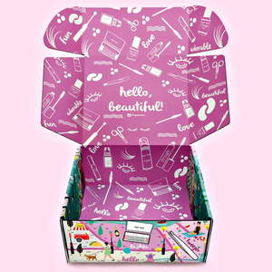 Caixas de Papelão Corrugado Personalizadas para Embalagem de Cosméticos e Perfumes, Caixa de Presente para Envio de Roupas, Caixa de Envio em Papel Kraft - Product Image 1