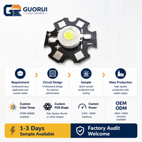 Module GUORUI - Diode LED haute puissance 1W 3W 5W - Perles de lampe LED - Lumière blanche/blanche chaude/rouge/jaune/verte/bleue