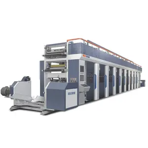 Sales Of Large-scale Rotary Gravure Printing Machine China Made Plastic Bag Printing Machine 8 Colors.