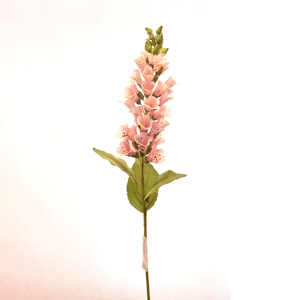 Flores de dedalera blancas artificiales, tallos en aerosol, flores de boda DIY, ramos de novia de seda, centros de mesa de boda - Product Image 3