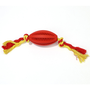 Новинка! Игрушка для животных: веревочный жевательный мяч для чистки зубов и развлечения питомца - Product Image 4