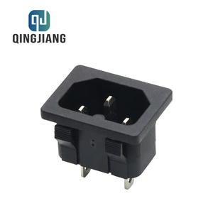 Soket Daya IEC 3-Pin dengan penyangga soket ekstensi industri arus berperingkat 10A/15A 3 outlet AC NFC kompatibel untuk PCB - Product Image 5