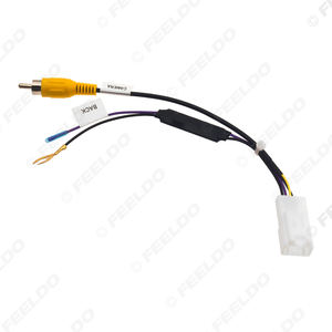 Adaptateur de câble de recul pour stationnement automobile, prise vidéo femelle 10 broches, câble RCA avec carte de conversion d'alimentation 12V-6V pour Subaru Forester (15-20) - Product Image 4