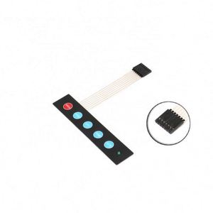 1X5 Matrix 5 Keys <strong>Numeric</strong> Membrane Keyboards <strong>Keypads</strong> with LED - Product Image 2