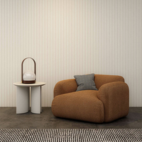 Ensemble de canapés et meubles pour hôtels de luxe, canapé une place, tissu velours, mobilier pour le salon, trois places, ensemble de canapés pour le hall de l'hôtel