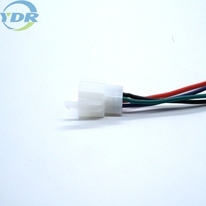 110 250 187 Terminal 2.8 Laki-laki Perempuan 2*2P Kabel DJ611-2.8 250 6.3Mm Sepeda Motor Kawat Harness - Product Image 3
