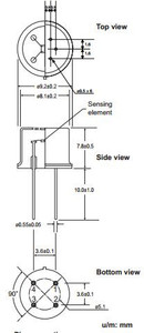 Sensores de Gas Figaro para la Detección de Olores y Contaminantes del Aire - TGS2603-B00 - Product Image 3