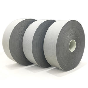 شرائط قماش عاكسة فضية من أوك غير لاصقة ذاتيًا لملابس العمل وملابس السلامة - Product Image 1