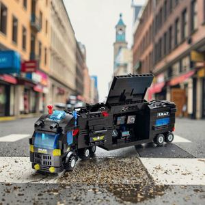 Bộ đồ chơi xếp hình hạt nhỏ dành cho lính cứu hỏa Đồ chơi giáo dục dành cho trẻ em Tương thích với Lego Mục tiêu phát triển trí thông minh cho bé trai - Product Image 6