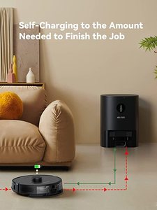<span class=keywords><strong>Robot</strong></span> Aspirador 3 en 1 con Mapeo Inteligente, Autovaciado y Autocarga - Product Image 2