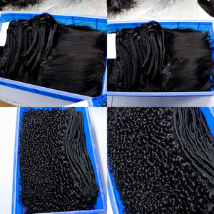 Perruque 100% Cheveux Indiens Vierges Remy 7A, Double Trame Naturelle Faite à la Machine, Texture Lisse/Ondulée/Bouclée, Toutes Couleurs, Qualité Supérieure pour Femmes - Product Image 2