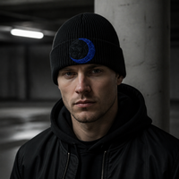 Bonnet brodé personnalisé de haute qualité, style urbain Y2K Gorpcore, bonnet tricoté, fabricant en marque blanche, vente en gros