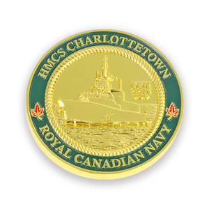 Pièce de monnaie souvenir en émail dur souple personnalisée bon marché en métal or pièces de défi de <span class=keywords><strong>la</strong></span> <span class=keywords><strong>Marine</strong></span> royale <span class=keywords><strong>canadienne</strong></span> - Product Image 1
