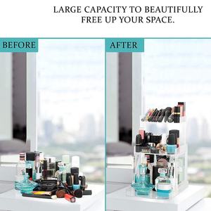 Organizador de Maquillaje Moderno y Ecológico de Acrílico con Diseño Pre-Ensamblado - Product Image 3