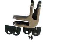 Pince d'angle réglable en verre à verre SS316 90 180 degrés pour connecteur d'angle de rampe d'escalier