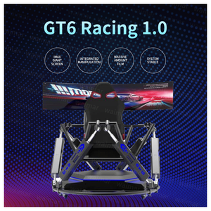 Silla de Carreras de Realidad Virtual 9D para 2 Jugadores, 3DOF, 3 Pantallas, para Interiores Comerciales, Crazy City - Product Image 2