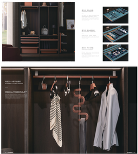 Customizable Convertible Freestanding Modern <b>Wardrobe</b> Cabinets with Glass <b>Doors</b> & Ample Clothing Storage for Home - Product Image 5
