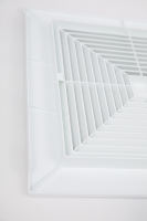 Grilles d'aération en aluminium HSW, grille de ventilation moderne pour climatisation, registre de ventilation HVAC, diffuseur de plafond réglable, durable, carré 1