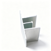 Cadre de boîte lumineuse en alliage d'aluminium extrudé sur mesure, profilé anodisé pour enseigne publicitaire commerciale