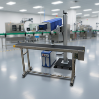 Machine de marquage laser CO2 30W pour la date d'expiration et le code de lot, imprimante laser pour sacs en plastique, câbles, bouteilles PET