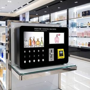 Máquina expendedora de perfumes con sistema de pago con tarjeta de crédito, monedas y efectivo, para muestras de cosméticos y perfumes, con capacidad para 10 botellas en spray. - Product Image 6
