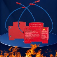 Dispositif d'extinction d'incendie automatique à aérosol pour la distribution électrique des moteurs de véhicules