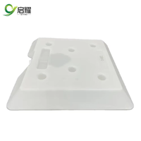 Brique réfrigérante en gel de glace HDPE PCM rayée moderne, prix d'usine, 2-8 degrés, pour le transport médical, en plastique