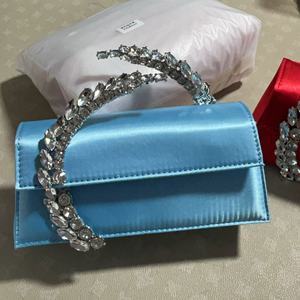 Bolsos de Mano con Asa de Pedrería 2026, Bolsos de Mano de PU para Mujer, Bolsos Cuadrados de Lujo, Bolsos de Hombro de Diseñador, Bolsos de Mano Ligeros para Eventos Nocturnos <span class=keywords><strong>y</strong></span> Carteras - Product Image 5