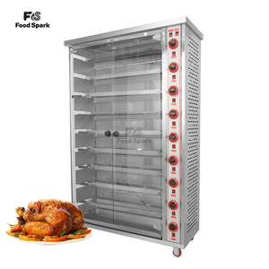 <span class=keywords><strong>Meilleur</strong></span> Prix – Rôtissoire Commerciale <span class=keywords><strong>Verticale</strong></span> à Double Porte Électrique/Gaz pour 3 à 9 Poulets – Four à Poulet Rôti - Product Image 3