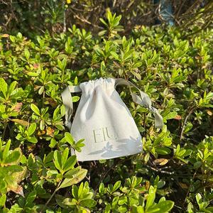 Wholesale Factory Price 100% Organic Fabric <b>Drawstring</b> Dust Bag Small Canvas Cotton <b>Pouch</b> - Product Image 6