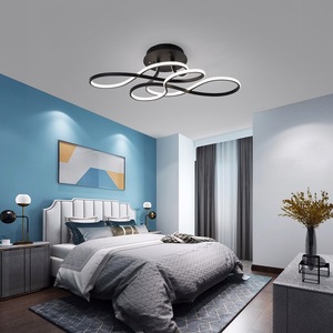 Modern Minimalist Style Intelligent Dimming <b>Remote</b> <b>Control</b> AC Aluminum Led Acrylic <b>Ceiling</b> <b>Light</b> Living Room Fixture - Product Image 5