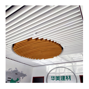 사무실 천장 배플 유리 섬유 음향 천장 배플 디자인 <span class=keywords><strong>NRC</strong></span> 0.9 - Product Image 1