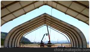 Carpa Grande Tipo Peach de LingTong para Deportes, Cancha de Pádel y Cancha de Baloncesto - Product Image 5