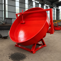 Machine de granulation d'engrais organique MINGDA YP600, granulateur à disques pour poudre minérale, 0,3-5 tonnes/h, pour engrais à base de fumier animal