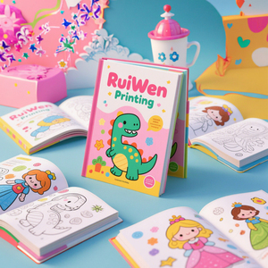 Cuốn sách tô màu bạn bè ấm cúng cho trẻ em người lớn và thanh thiếu niên có các nhân vật động vật siêu dễ thương thiết kế dễ dàng và đơn giản để thư giãn - Product Image 6