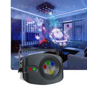 Attrezzature luce della decorazione di natale mini led proiettore laser del partito della luce della decorazione di illuminazione di festa migliore prezzo zhensheng casa