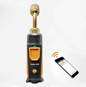 เกจวัดความดันดิจิตอลคุณภาพสูง Testo 549i พร้อมเทอร์โมมิเตอร์แบบหนีบสำหรับท่อ ควบคุมผ่านสมาร์ทโฟน - Product Image 4