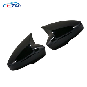 Noir brillant ABS Carbone Look M Style Carrosserie Kits Porte Latérale Rétroviseur Couvre Capuchons pour <span class=keywords><strong>Skoda</strong></span> Octavia RS <span class=keywords><strong>Scout</strong></span> 5E 2013-2019 - Product Image 4