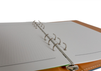 Carnet de notes effaçable personnalisé en cuir PU comme Rocketbook Carnet de notes réutilisable intelligent étanche avec papier de pierre