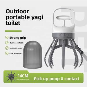 Strumento per la Pulizia degli Animali Domestici, Raccoglitore Portatile per Escrementi di Cani a Sei Zampe con Sacchetti Resistenti per Rifiuti - Product Image 3