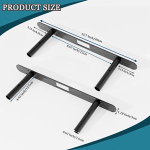 Zuogang đồ nội thất phần cứng Kệ chân đế giấu nhà bếp giá sắt lưu trữ lớp bảng giá tường lưu trữ chân đế - Product Image 3