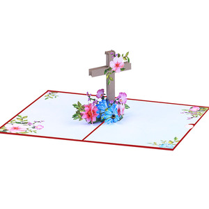 Christening Chéo Đầu tiên thánh Hiệp thông Đảng ủng hộ laser cắt Thiệp mời cho christening baptism thiệp chúc mừng - Product Image 5