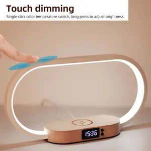 Wireless Charging LED Desk Lamp Nature-Inspired Twig Table Light USB Rechargeable LED Table Lamp