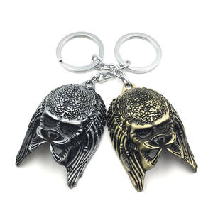 Porte-clés Hot <span class=keywords><strong>Movie</strong></span> The <span class=keywords><strong>Predator</strong></span> AVP Alien <span class=keywords><strong>Predator</strong></span> en alliage, pendentif pour hommes et femmes, accessoires de chaînes à clés - Product Image 1