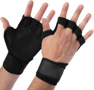 Outdoor Mountain <b>Bike</b> Half-<b>Finger</b> Anti-Slip Sports Gloves for Shock Absorption and Fitness Cycling Men and Women - Product Image 4