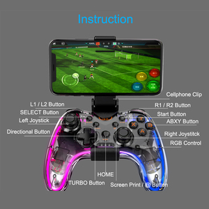 Contrôleur de jeu d'usine Joystick de haute précision Console de jeu vidéo <span class=keywords><strong>PC</strong></span> Gamepad pour Android/IOS /<span class=keywords><strong>PC</strong></span>/Switch/P4 - Product Image 3