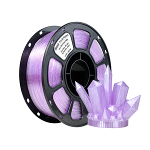 Filamento IBOSS Sparkle PLA+ para Impresora 3D, Efecto Brillante Morado, 1.75mm, Precisión Dimensional, Bobina de 1kg, para Manualidades y Modelado - Product Image 1