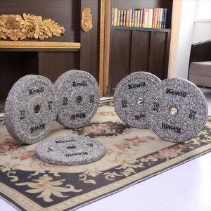 Nhà Máy Bán buôn cao su hạt <span class=keywords><strong>Barbell</strong></span> tấm; chất lượng cao miễn phí trọng lượng, thích hợp cho nhà phòng tập thể dục sử dụng tạ; biểu tượng tùy chỉnh - Product Image 1