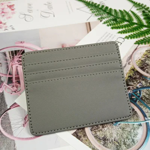 Portefeuille mini ultra-fin en cuir PU, <span class=keywords><strong>porte</strong></span>-cartes de crédit, <span class=keywords><strong>porte</strong></span>-cartes d'identité pour homme, <span class=keywords><strong>petit</strong></span> <span class=keywords><strong>porte</strong></span>-monnaie pour <span class=keywords><strong>femme</strong></span>, 4 emplacements pour cartes - Product Image 3